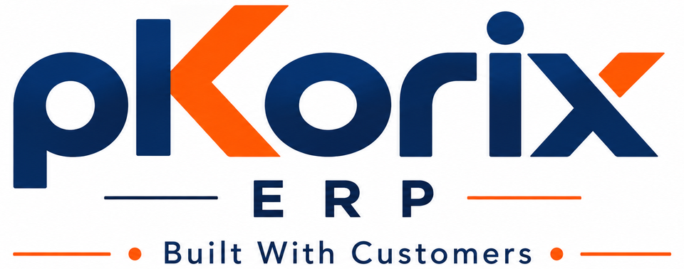 pKorix ERP — Built With Customers